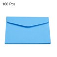 thumbnail image 3 of Unique Bargains Enveloppes Mini Vierges, Porte-Cartes de Rangement, Bleu, 100 Unités, Lot de 100, 3 of 6