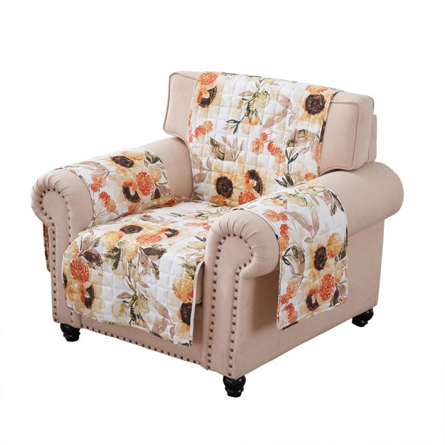 2024 Somerset Farmhouse Reversible Furniture Cover Loveseat Protector