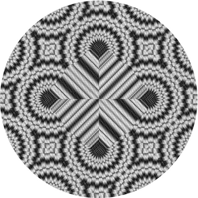 Ahgly Tapis Rond Lavable en Machine Intérieur Transitionnel Gris Argenté, 8 Pieds Rond