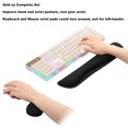 thumbnail image 2 of Keyboard Wrist Rest and Mouse Wrist Rest Pad, Made of Memory Foam, Superfine Fibre and Gel, Easy Typing and Wrist Pain Relief Perfect for Gaming, Computer, Laptop, Office, 2 of 7