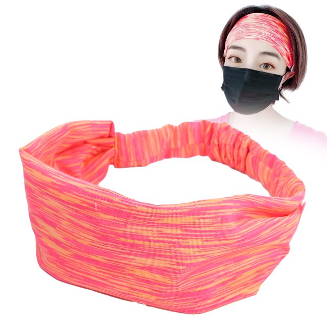 Elastic Headbands NonSlip Sweat Hair Wrap Sport Workout Headwraps Men Women