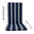 thumbnail image 2 of Outdoor Rocking Chair Cushions High Back Patio Seat Cushions with Ties Water-Repellent Fade-Resistant All Weather Patio Furniture Cushions for Garden Porch Dining Decor, 2 of 3