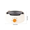 thumbnail image 3 of TIMIFIS Electric Stove Flower Tea Kettle Stove Multi-Function Heat Mini Small Stove Three-Stage Knob Explosion-Proof Panel Kitchen Appliances, 3 of 6