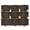 Brown, variant on Giantex 6 Panels Room dividers, 6Ft Hand-Woven Fiber Freestanding Wall Divider, Portable Wooden Partition Separators, Brown