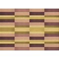 thumbnail image 1 of Ahgly Tapis Rectangulaire Orange Lavable en Machine, 6 Pieds x 9 Pieds, 1 of 7