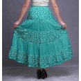 thumbnail image 3 of Bimba Jupes Maxi Imprimées Femmes Style Bohème Gitane Longue Jupe en Coton, 3 of 5