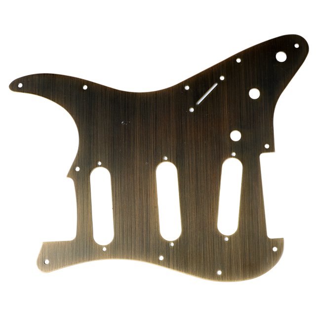 Guitar Pickguard,Electric Guitar Pickguard Aluminum Pickguard Guard Plate Guitar Guard Front Plate Eco-Friendly Materials