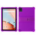 thumbnail image 1 of Case For Blackview Tab 70 Wifi 10.1 inch Tablet Safe Shockproof Silicone Stand Cover Purple, 1 of 6