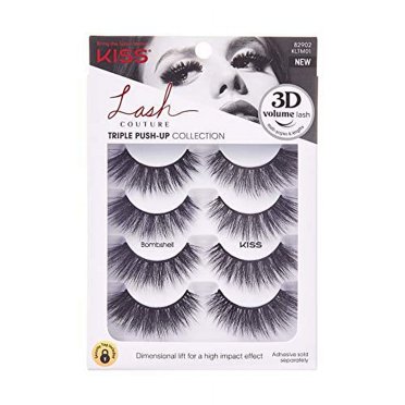 KISS Lash Couture Collection Triple Push-Up - Bombshell - 4 Paires