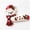 💖 C_Base#7340, variant on Christmas Knitted Door Handle Cover, Soft Festive for Front Door Lever Handles