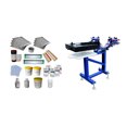 thumbnail image 1 of INTBUYING Kit de Presse à Écran Micro-Enregistrement Type 3 Couleur 1 Station avec Fournitures de Sécheuse, 1 of 8
