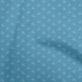 thumbnail image 1 of oneOone Polyester Spandex Medium Blue Fabric Shoes Sewing Craft Projects Fabric Prints By Yard 56 Inch Wide, 1 of 5