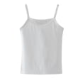 thumbnail image 1 of TopLLC Débardeur à Col Rond pour Enfants Sans Manches T-Shirt Graphique Uni T-Shirt Court à Col Rond pour Filles et Garçons Débardeur Tee Blouse Fille, 1 of 7