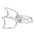 thumbnail image 3 of 20pcs Cute Paper Clamps, Hollow Design Elegant Style Reusable Clamps Metal Clips Binder Clips for Office Home Classroom, 3 of 7