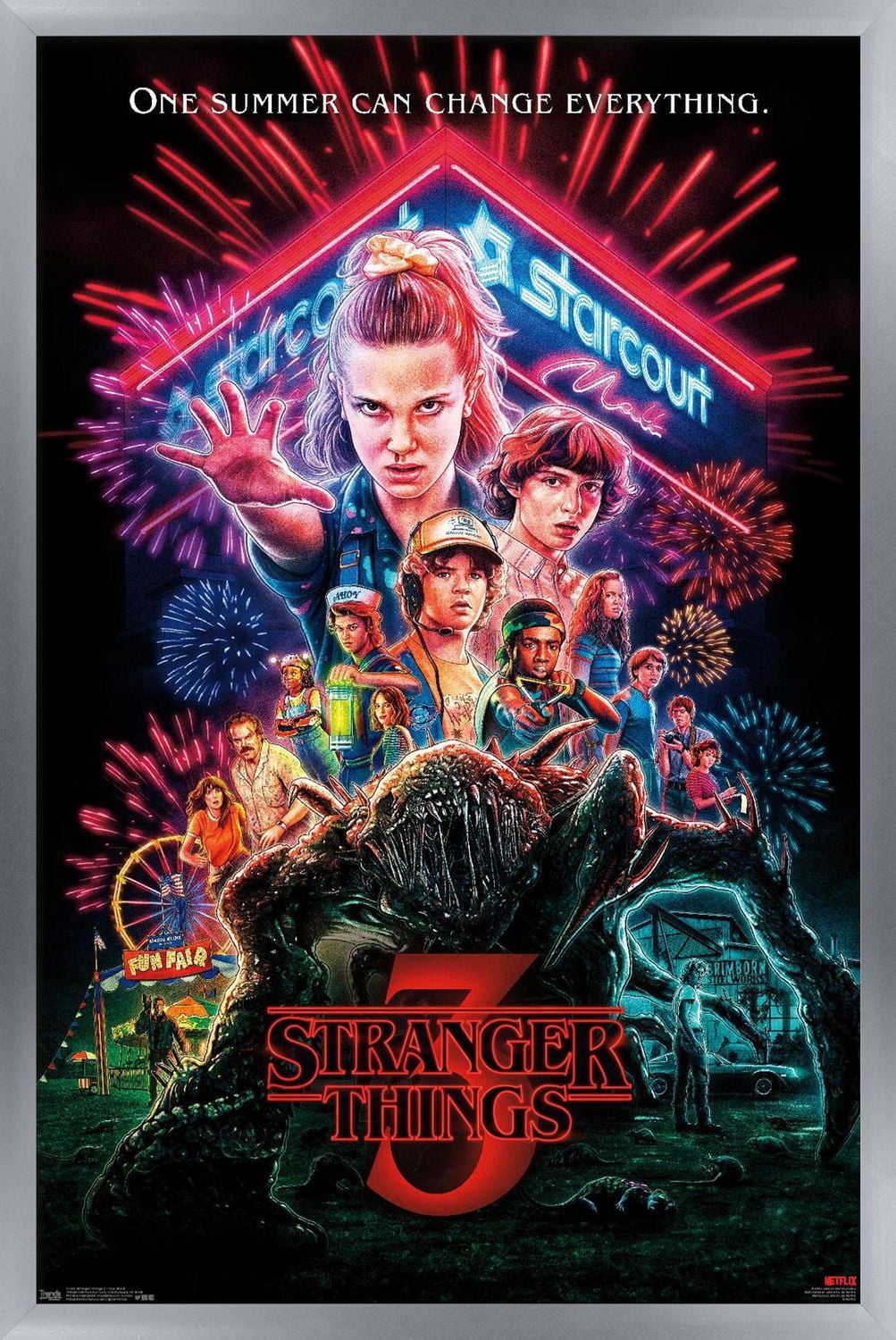 Netflix Stranger Things : Saison 3 - Une feuille