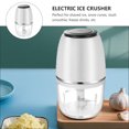 thumbnail image 2 of SCHWASO Electric Ice Crusher, Multipurpose Ice Grinder, White, 2 of 10