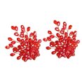 thumbnail image 1 of 2 Pcs Clips de Chaussures de Mariage Boucles Décor en Cristal pour Fête, 1 of 9