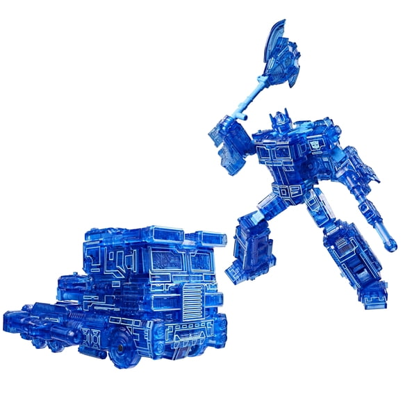 Transformers Age of the Primes, figurine Energon Optimus Prime classe Voyageur