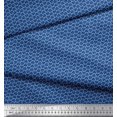 thumbnail image 3 of Soimoi Poly Georgette Fabric Dot & Geometric Small Decor Fabric Printed Yard 42 Inch Wide, 3 of 3