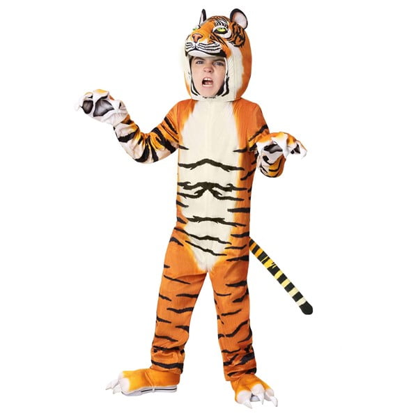 Child Realistic Tiger Costume