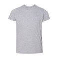 thumbnail image 1 of Youth Fine Jersey Tee, 12, Heather Grey, 1 of 1