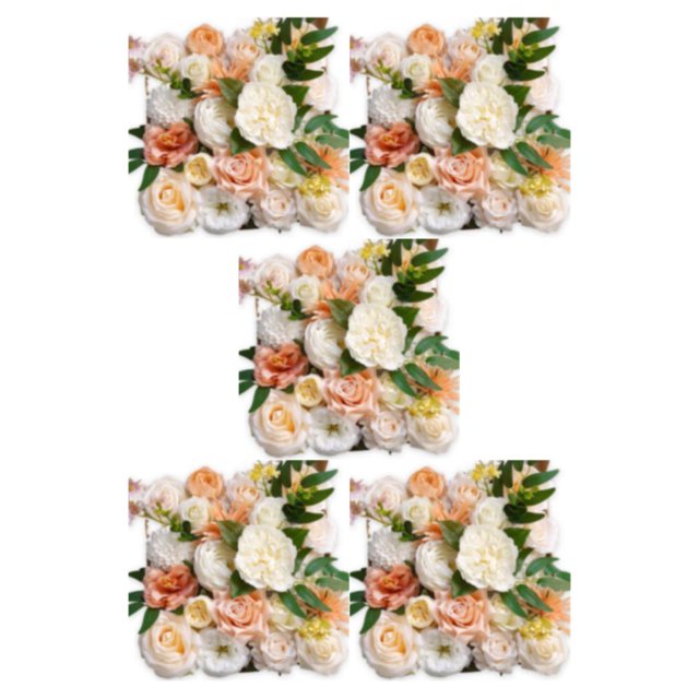 Wweixi Whimsical Blooms Low Maintenance Artificial Flower Collection Realistic 23new style LH007 5Set