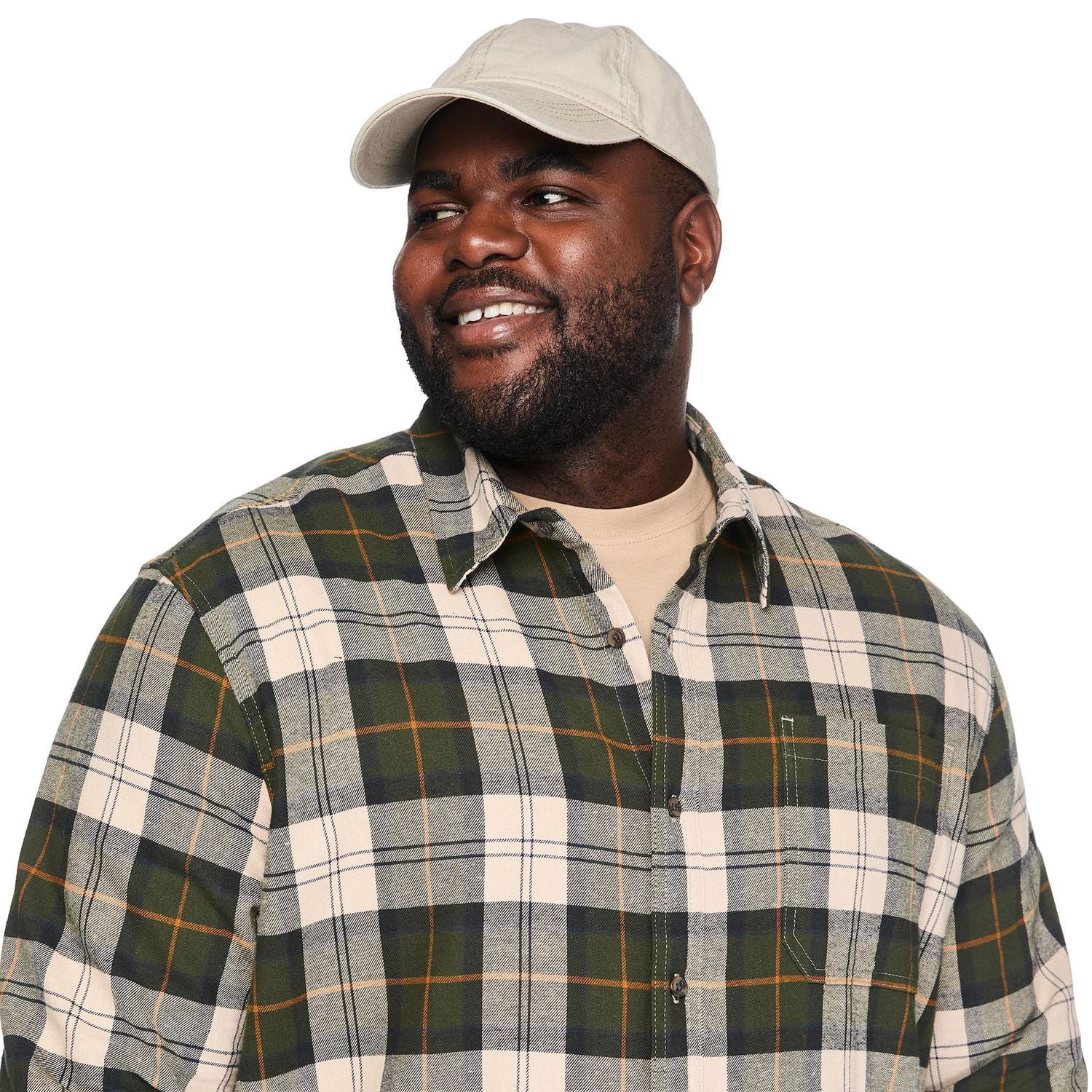 George Big Men's Flannel Shirt