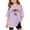 Violet Clair, variante sur Chandail Canada pour Enfants à Col Rond, Manches Courtes, T-Shirt Drapeau Feuille d'Érable Canadienne, T-Shirts Patriotiques, Vêtements pour Filles 5-6 Ans