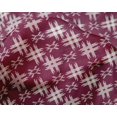thumbnail image 4 of oneOone Silk Tabby Fabric Check Kasuri Print Fabric By Yard 42 Inch Wide, 4 of 4