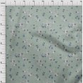 thumbnail image 3 of oneOone Viscose Jersey Fabric Dot|Floral & Stork Bird Print Fabric BTY 60 Inch Wide, 3 of 4