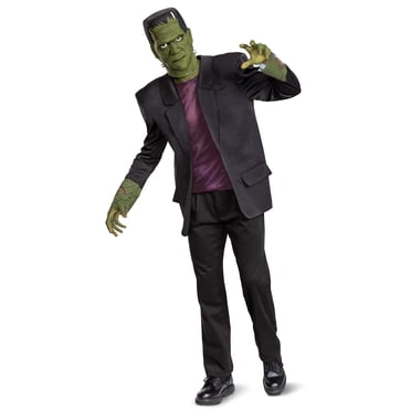 Frankenstein Costume, Costume de Monstre Universel Officiel, Taille Adulte Homme Très Grand (50-52)