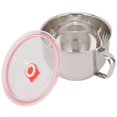 thumbnail image 3 of Stainless Bowl,1300ml Stainless Steel Portable Portable Noodle Bowl Bowl Built for Precision, 3 of 11