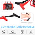 thumbnail image 4 of PinesC 1000V 20A Multimeter Leads, Multimeter probes, Volt Meter Leads, Test Lead Kit Red, 4 of 5