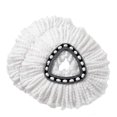 thumbnail image 2 of Youkk 3Pcs 360 Rotation Cotton Yarn Microfiber Mop Heads Microfiber Spin Mop Refills Refills Replacement for Vileda O-Cedar, 2 of 9