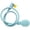bleu, variante sur Boyau Vaporisateur de Shampoing Portable pour Évier, Accessoire de Boyau de Robinet d'Évier avec Buse, Connecteur Portatif de Shampoing pour Baignoire pour Laver les Cheveux, Toilettage des Chiens et Bain des Animaux, Rinçage des Légumes