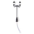 thumbnail image 2 of relayinert Mini Landscape Streetlight Prop Realistic Miniature Lamp Fittings Black/White, 2 of 6
