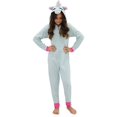 thumbnail image 1 of St. Eve Girls' Union Suit Pajama Animal One Piece Hooded Sleeper, 1 of 4