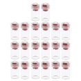 thumbnail image 1 of 20pcs Empty Sterile Glass Sealed Serum Vials 5 Liquid Containers Red, 1 of 5