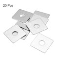 thumbnail image 3 of Uxcell Rondelle Carrée, Lot de 20, M14x40x40x2 mm, Rondelles Carrées pour Plaques en Acier Inoxydable 304, 3 of 5