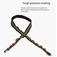 thumbnail image 2 of Tactical Shoulder Strap Rope Sling Belt Metal Buckle Fast Polyester Multiple Metal Release Multifunctional Removable Outdoor Hunting Hiking Light Coffee, 2 of 9