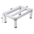 thumbnail image 2 of Dunnage Rack ,8 Inches Above Ground Level,Aluminum Dunnage Rack 1500 Lb Capacity,Low Shelf for Floor Used for Storage In Kitchens, Restaurants, Supermarkets,Grocery Stores, 2 of 9