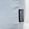 thumbnail image 3 of Gouchee Home Sambre Grey Bean Bag Chair – Soft Velvet Polyester Fabric with Polystyrene Bead Filling, Suitable for Adults and Teens, Lightweight & Portable Seating for Dorm or Living Room, 3 of 8