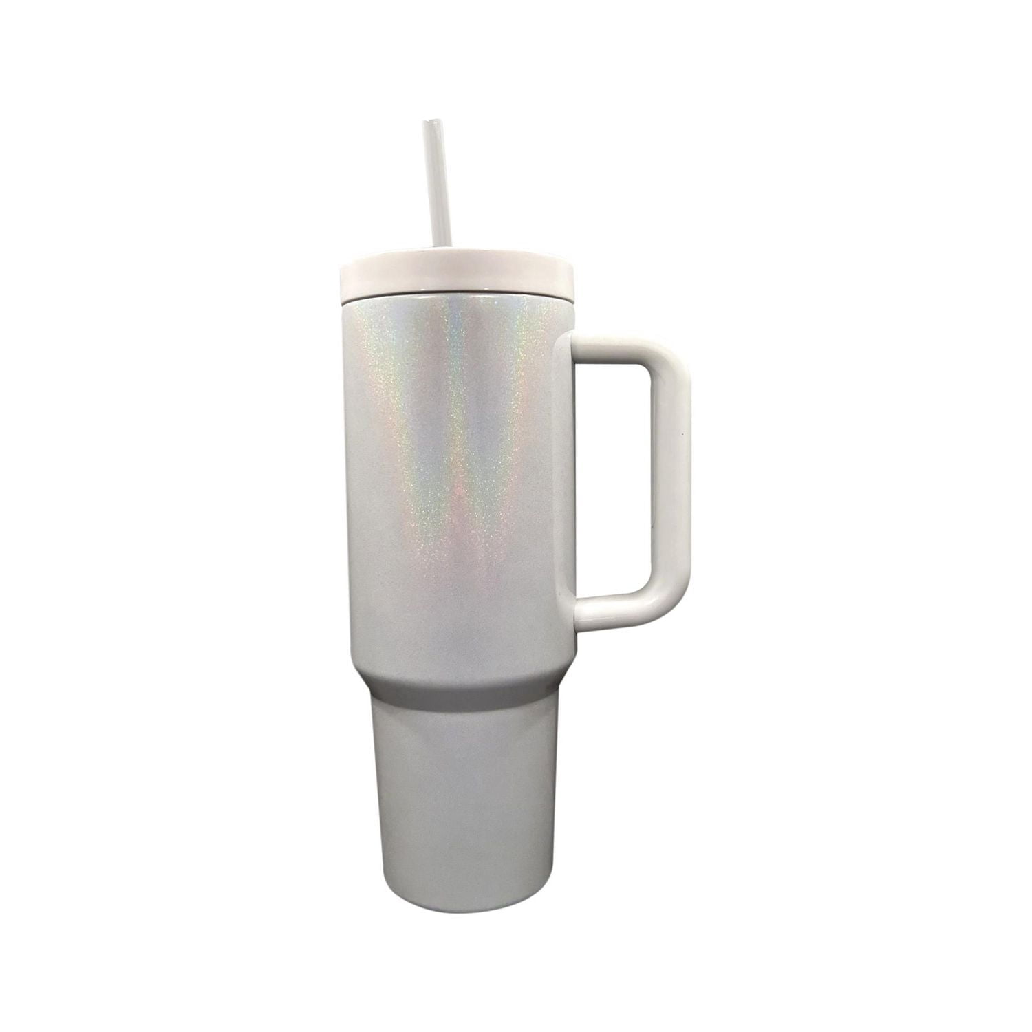 Holiday Time Verre en acier inoxydable Couleur BLANC 1136mL