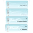 thumbnail image 3 of Transparent Desktop Fan, Quiet and Magnetic Wall Mounted Design 4 Wind Speed Clear Magnetic Portable Fan for Daily Home Camping, 3 of 7