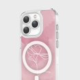 thumbnail image 4 of Caseco iPhone 15 Pro Max Case With Mag-Safe - Pink Flower, 4 of 5