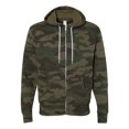 thumbnail image 1 of Independent Trading Co. Sweat à Capuche Léger Unisexe à Fermeture Éclair Complète, TG, 1 of 2