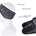 thumbnail image 4 of Unisex Adjustable Magic Tape Fleece Headband for Outdoor Activities - Warm, Comfortable & Durable Ear Protection for Running, Cycling, Fishing & Cold Weather Adventures - One Size Fits All, Sky Blue, 4 of 6