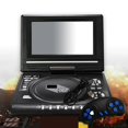 thumbnail image 4 of 7.8 Inch TV Home Car DVD Player Portable HD VCD CD MP3 HD DVD Player USB ,Portable, 4 of 6