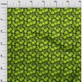 thumbnail image 2 of oneOone Velvet Light Green Fabric Skull Sewing Craft Projects Fabric Prints By Yard 58 Inch Wide, 2 of 5