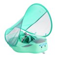thumbnail image 2 of Float Non-Inflatable Baby Float with Tail Float Canopy Infant Lying Swimming Ring Pool Swim Trainer for 3-24 Months Baby, 2 of 7